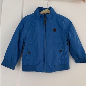 Janie and Jack Vibrant Blue Raincoat